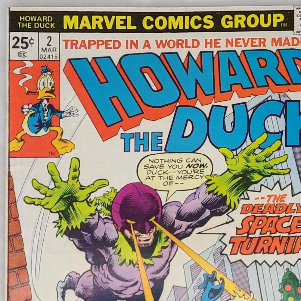 Howard the Duck 2 Marvel Comics 1976 FN Bronze Age - Picture 12 of 16